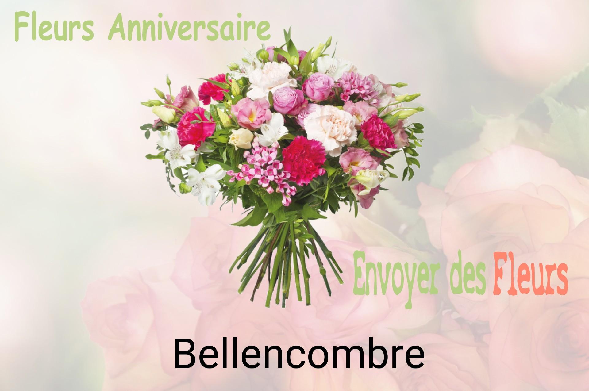 Bouquet de fleurs d’anniversaire livré à Bellencombre